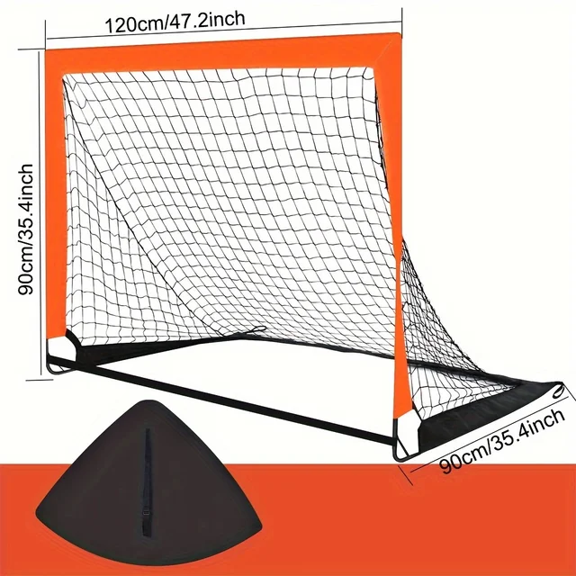 1pcs Portable Soccer Goals for Backyard Indoor and Outdoor Pop Up Soccer Goals Foldable Mobile Training Football Net 2