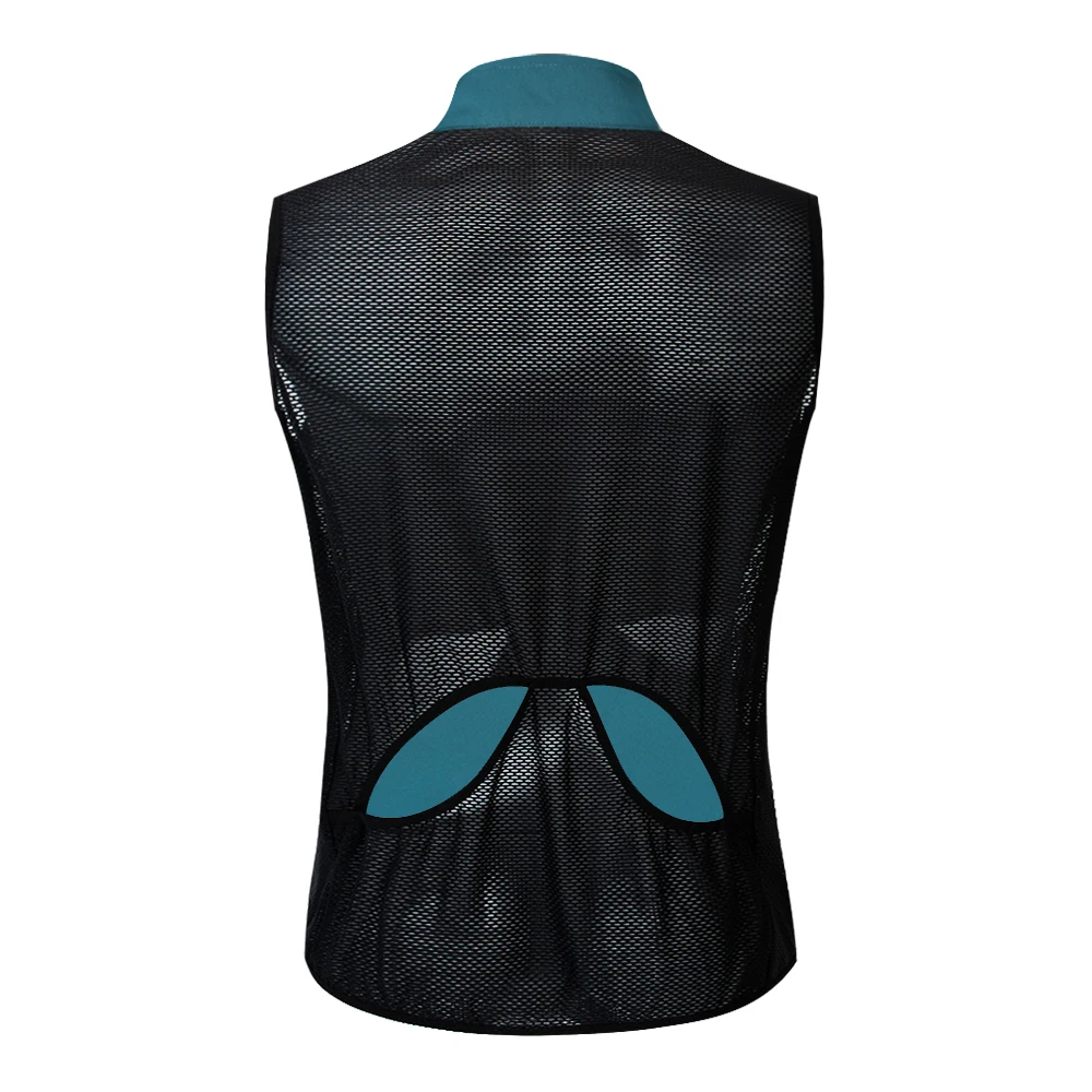 WOSAWE Windproof Cycling Vest Breathable Running Vest MTB Bike Bicycle Reflective Clothing Men Women Sleeveless Cycling Jacket 3
