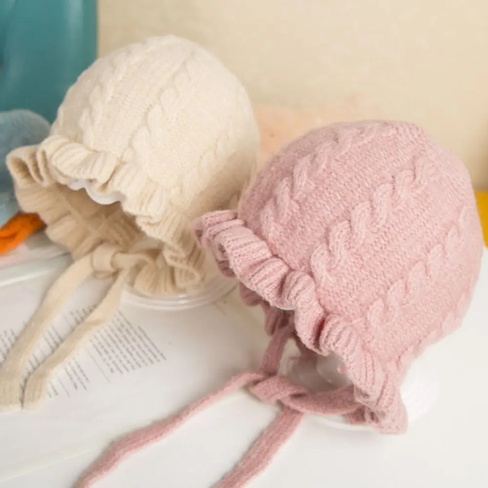 Woolen Infant Hat for Girls 0-2 Years