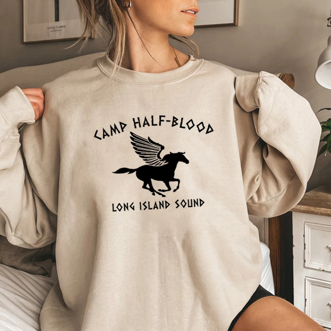 Camp Half-Blood Percy Jackson Womens Sweatshirt