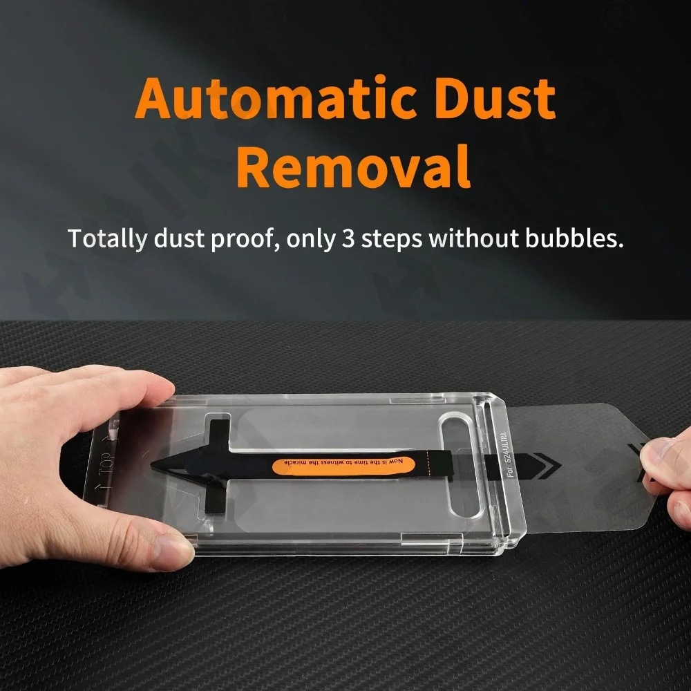 Two-Pack Easy-Install HD Tempered Glass Screen Protector
