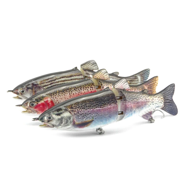 Factory Sale Abs Materials Single Section Rainbow Trout Glider