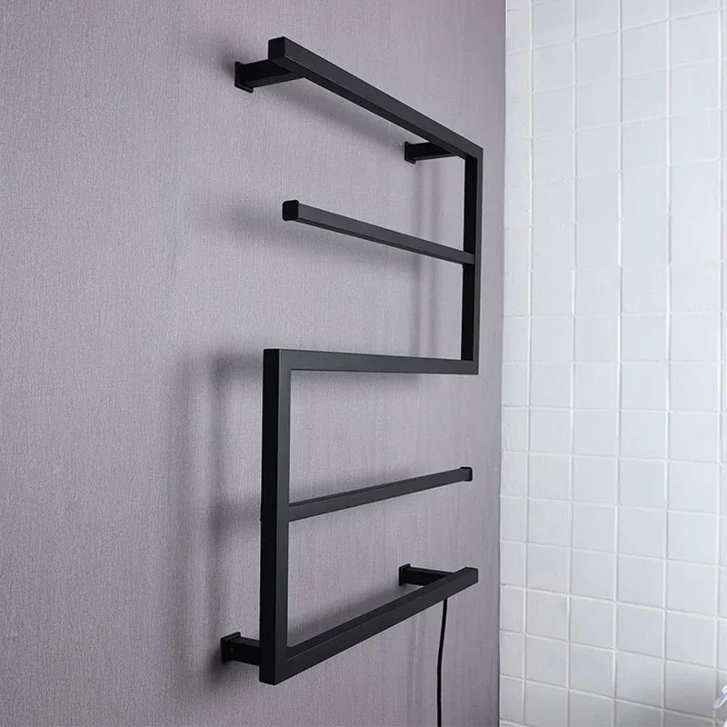 Bathroom Electric Bath Towel Heating Towel Shelf Rack Dryer Shelf Intelligent Heated 80CM*60CM electric towel rack