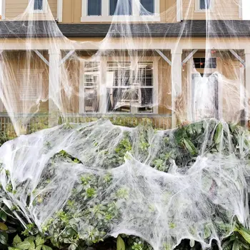 2PCS Halloween Spider Web Set 1