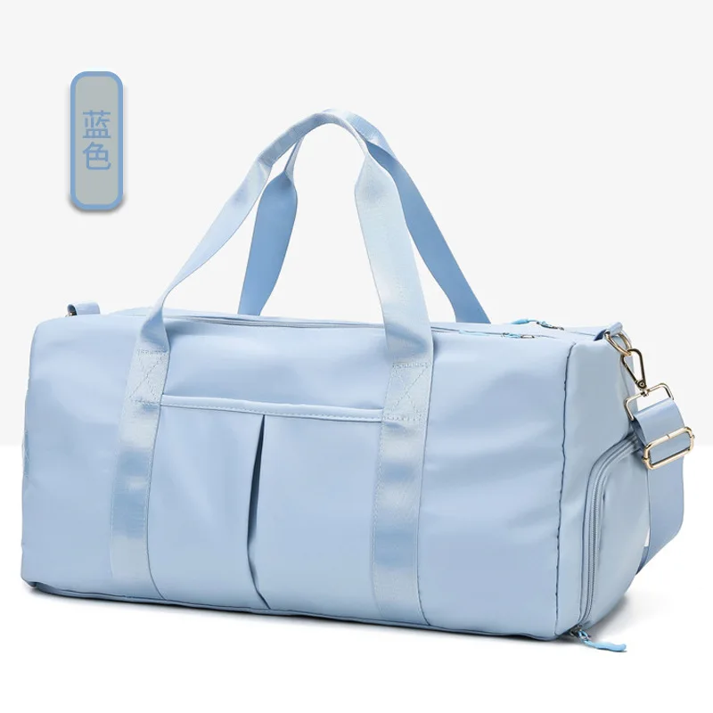 Travel Fitness Swimming Yoga Shoulder Gym Bag Large Capacity Storage Short Travel Bag Dry Wet Separation Sports Waterproof