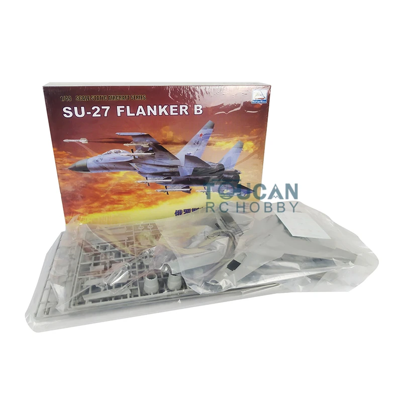 Maquette d'avion en plastique SU-27 Flanker Early 1/48