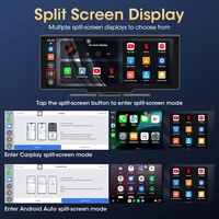 Srnubi 10.26 "écran de jeu de voiture Android WIFI lecteur multimédia de voiture sans fil Carplay Android Auto écran de voiture pour YouTube Netflix 5