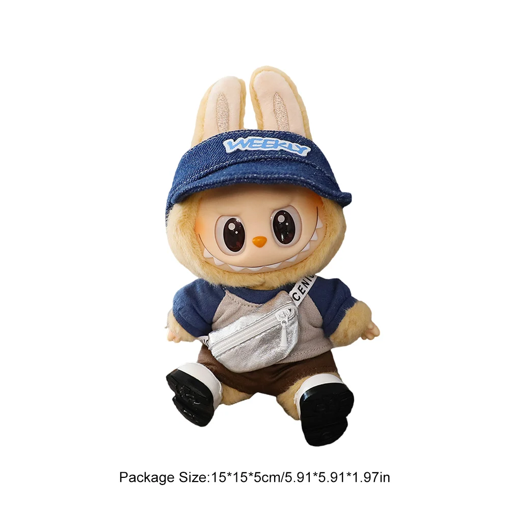 Plush Doll Clothes Doll Little Clothes Plush Doll Changing Clothes Cartoon Cute Clothes Dolls Accessories Christmas Gift