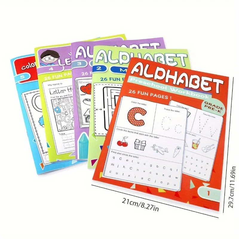 Engaging ABC Learning Booklet for Preschoolers
