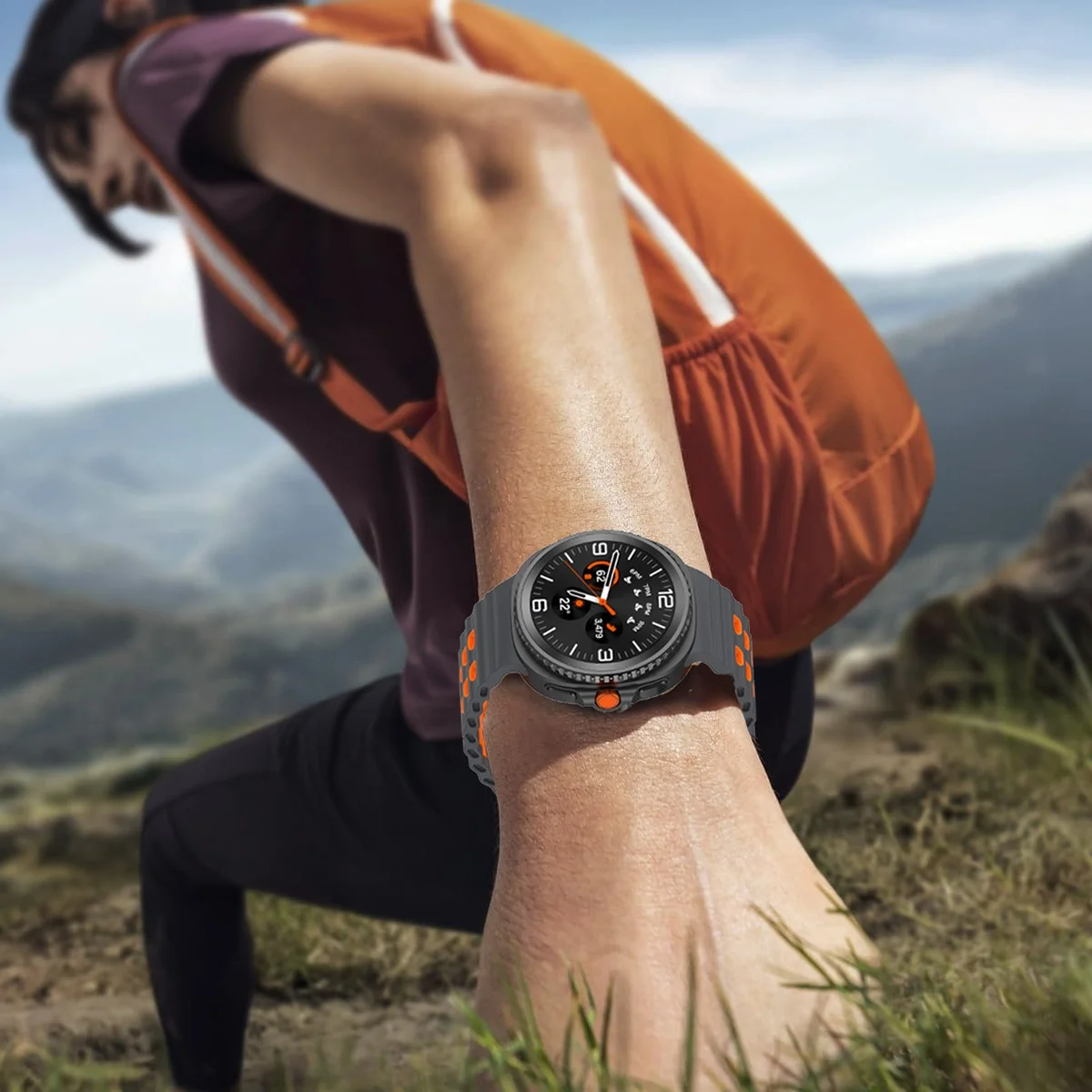 Ocean Silicone Strap - Comfortable & Breathable Bracelet for Smartwatch