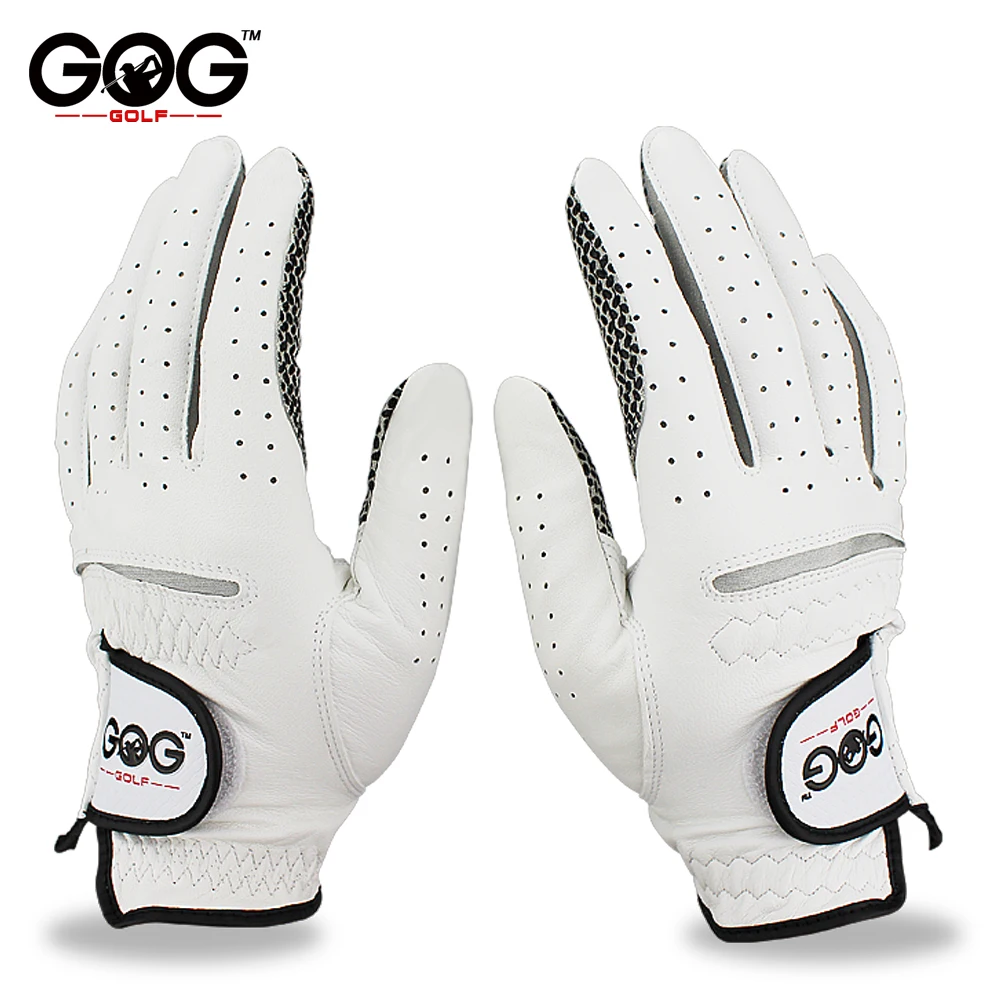 Premium Cabretta Leather Men's Golf Glove - Soft, Breathable, and Anti-Slip
