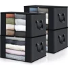 New Large Capacity Clothes Storage Bag Foldable Blanket Storage Containers for Organizing Bedroom Closet 6