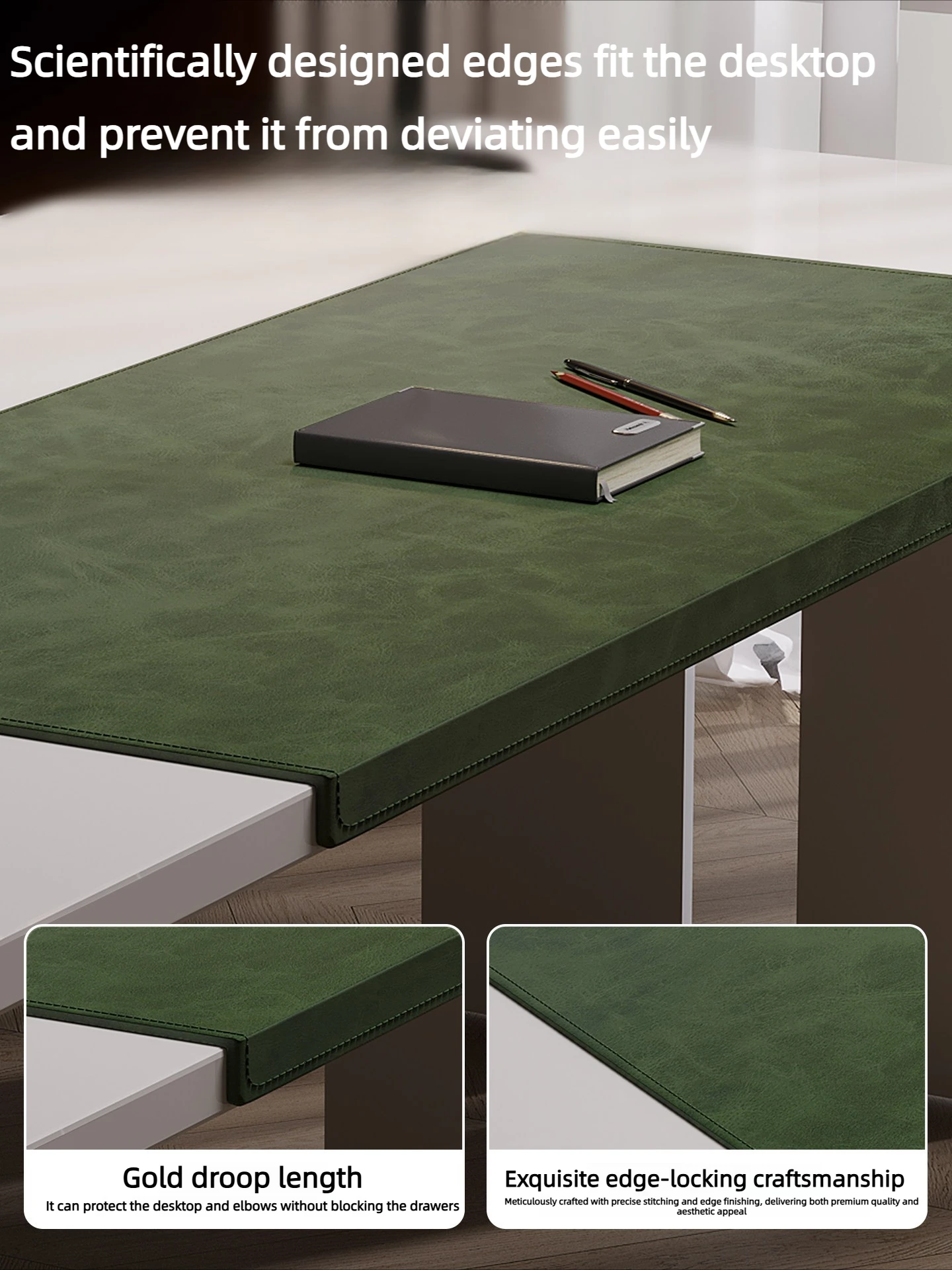 Folding Elbow Wrist Guard PU Office Big Mouse Laptop Computer Desk Pad Gaming Mousepad Table Mat Cushion_voghion.com