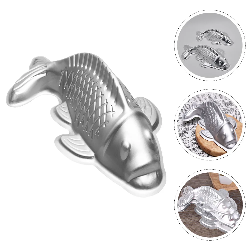 

Fish-shape DIY Jelly Mold Household Cake Baking Mold Quick Rice Cake Mold