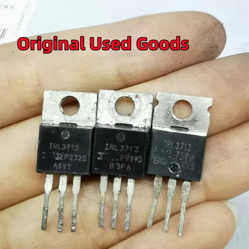 오리지널 N 채널 MOSFET 트랜지스터, IRL3713, IRF3713, L3713, 260A, 30V, 로트당 10 개