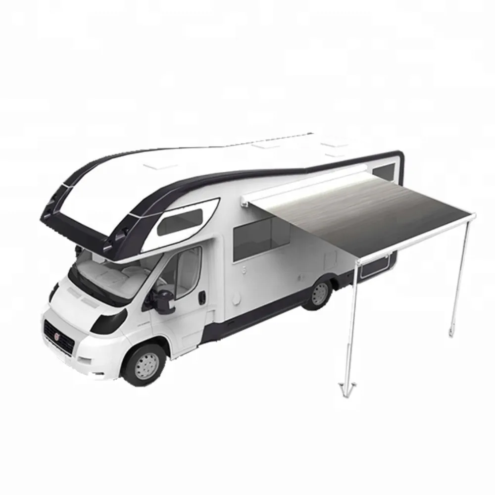 motorised cassette awning 350 cm anthracite Full Cassette Awning for Cars RV Motorhome caravan 