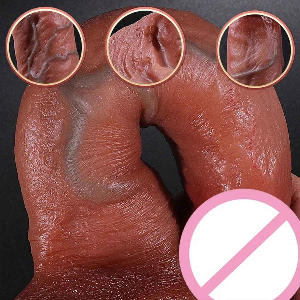 Sex Toys Sexy Soft Silicone Penis Realistic Dildo For Women Big Fake Dick Females Masturbation Tools Adult Erotic Sex Toys For Lesbian