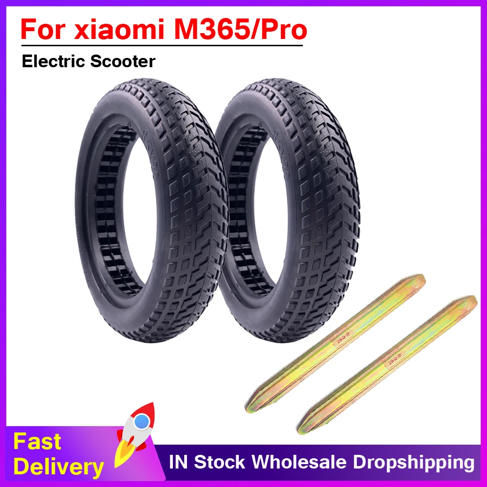 8.5''Upgrad Tyre Solid Hollow Tires Wheel For Xiaomi Mijia M365 Electric Scooter 