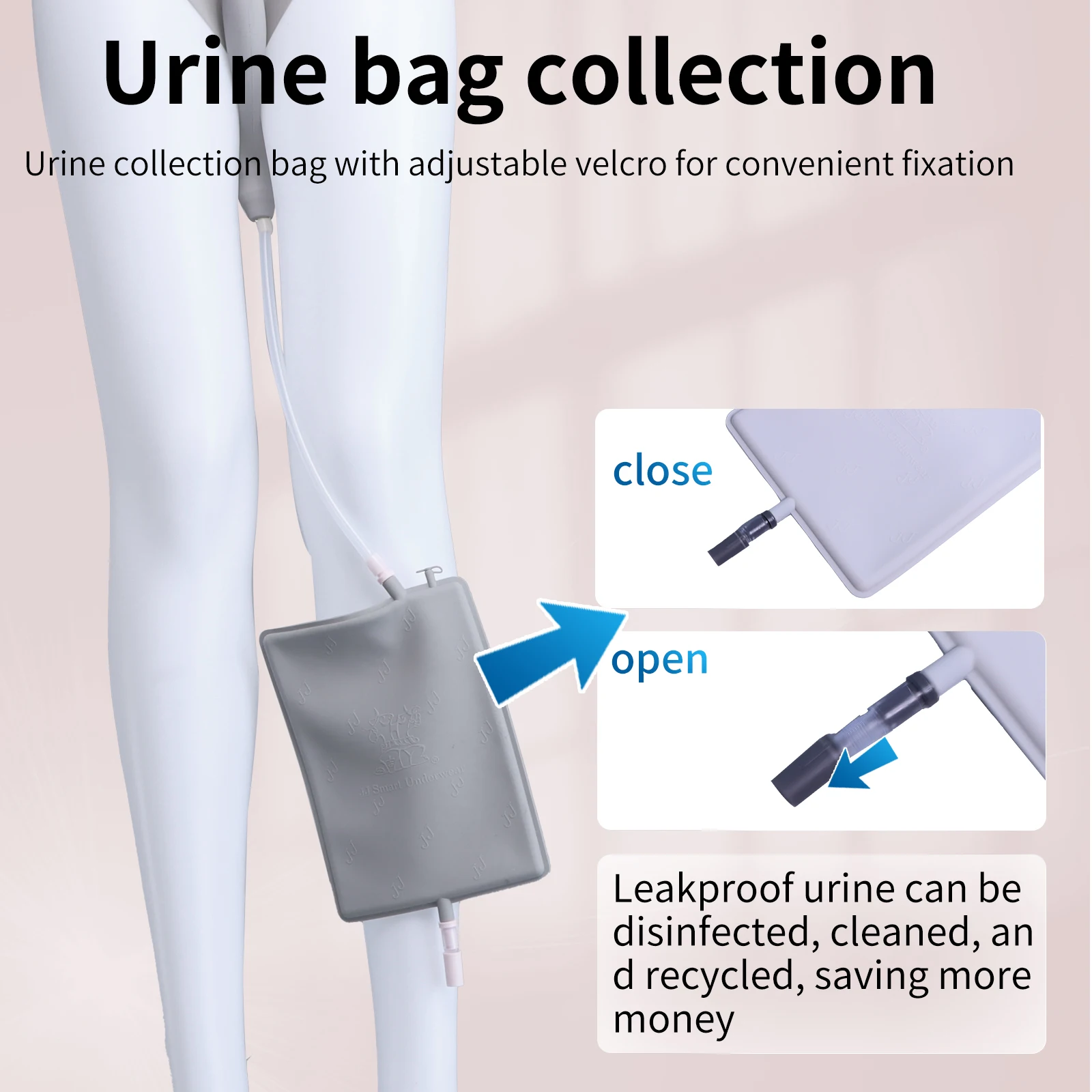 Ultra Thin And High-quality Elderly Reusable Adult Diapers Incontinence Diapers Breathable Men Women Urine Bags 6