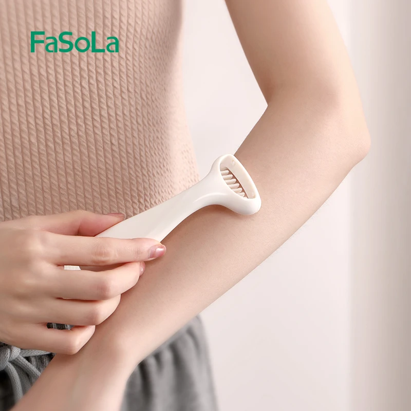 FaSoLa Razor Axillary Hair Remove Trimmer Manual Safe Shaving To Remove Leg Bikini Body Hair Shaving Razor 2