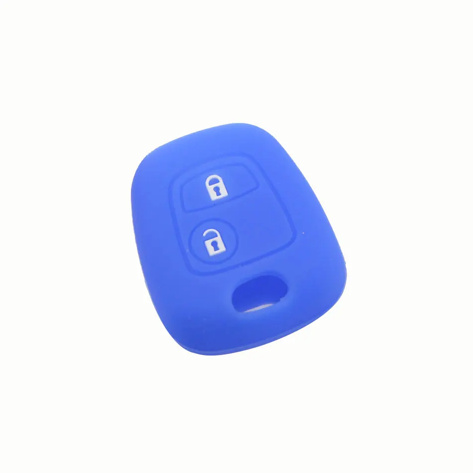 Silicone Key Cover Case for Peugeot 107 206 307 207 406 408 for Citroen C1 C2 C3 Berlingo Picasso Xsara Picasso for Toyota Aygo