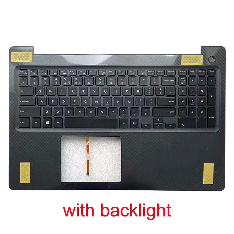 For Vostroo 3580 3582 3581 3583 3590 3591 laptop palm rest keyboard upper cover top case 086HKP