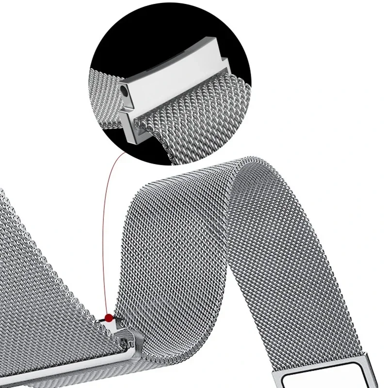 Metal Bracelet  For Samsung Galaxy Watch Ultra 47mm / FE / 7 40MM 44MM / Watch6 Classic 47mm 43mm 6 5 Pro 4 Magnetic Strap