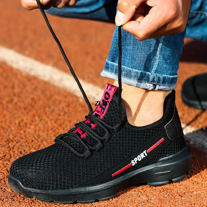 Scarpe Per Cantiere Trekking Scarpe Da Lavoro Uomo Con Punta In Acciaio - Leggere, Traspiranti, Antinfortunistiche - Ideali Per Cantiere E Tempo Libero Scarpe Da Lavoro Traspiranti Con Chiusura A Vite