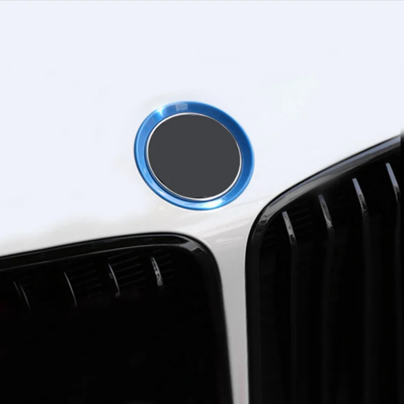 Car Emblem Ring Trim Badge Cover Car Decor Accessories for BMW car fender emblem badge car trunk trim