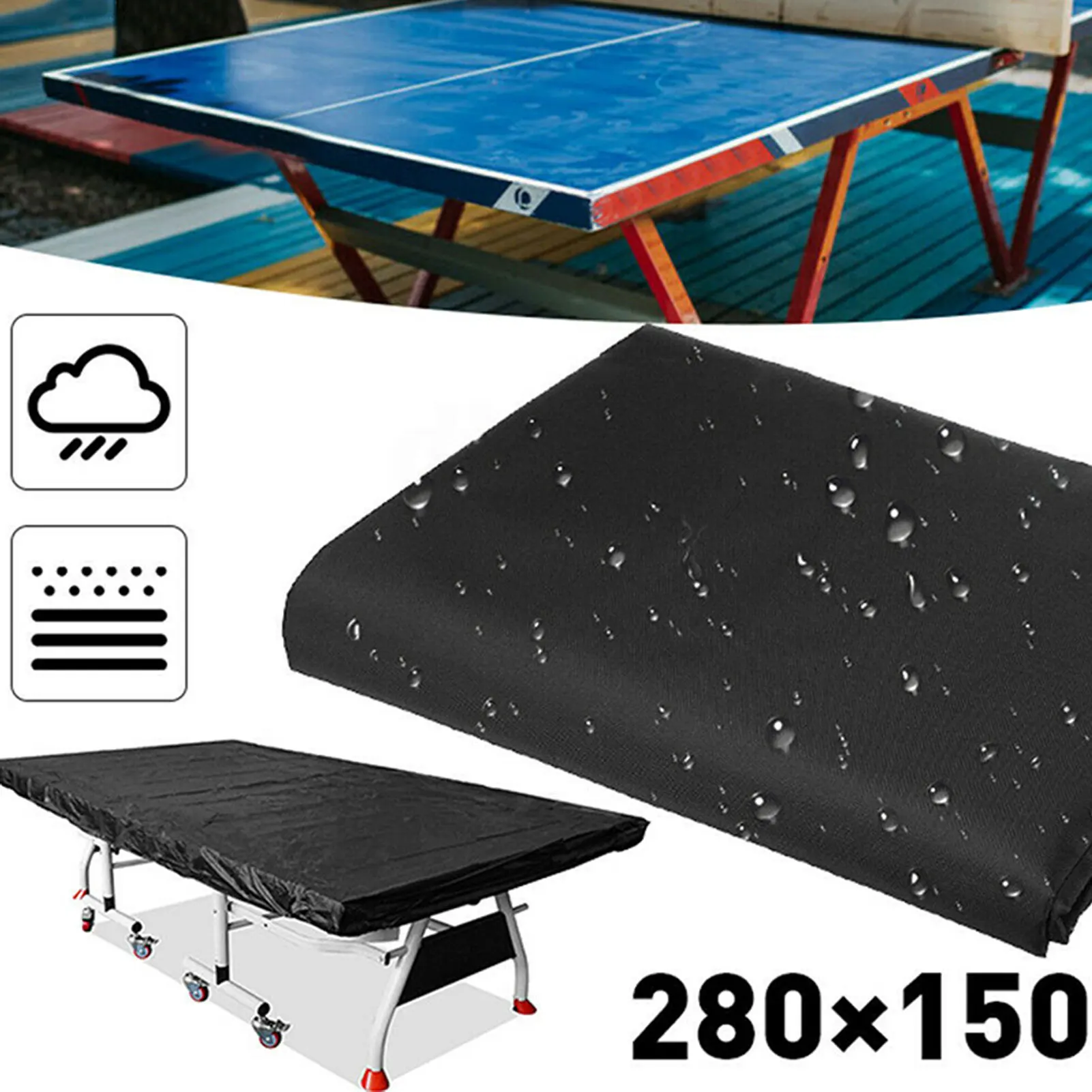 Patio Outdoor Chair Cover Windproof UV Resistant Patio Furniture Covers for Outdoor Garden Beach Furniture