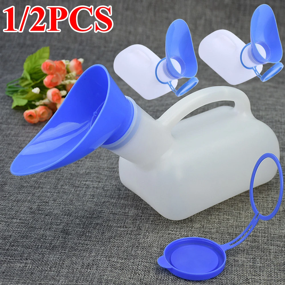 1/2PCS Female Male Portable Plastic Mobile Toilet Car Travel Camping Hiking Journey Urinal Long Distances Travel Suppllies