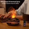 Aroma Air Humidifier Fire Flame Essential Oil Diffuser Ultrasonic Automatic Aromatherapy Fragrance Mist Maker With Night Light 6