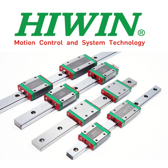 Hiwin ของแท้ MGN9 MGN7 MGN12 150 200 210 220 250 300 350 400 450 500มม. ตัวนำเชิงเส้นพร้อม MGN7H MGN9H รถ MGN12H 1