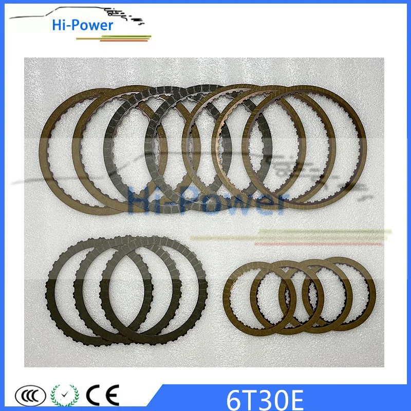 

6T30 6T30E Automatic Transmission Clutch Plates Friction Kit For Buick Cruze 1.6 Car Accessories Gearbox Disc Parts