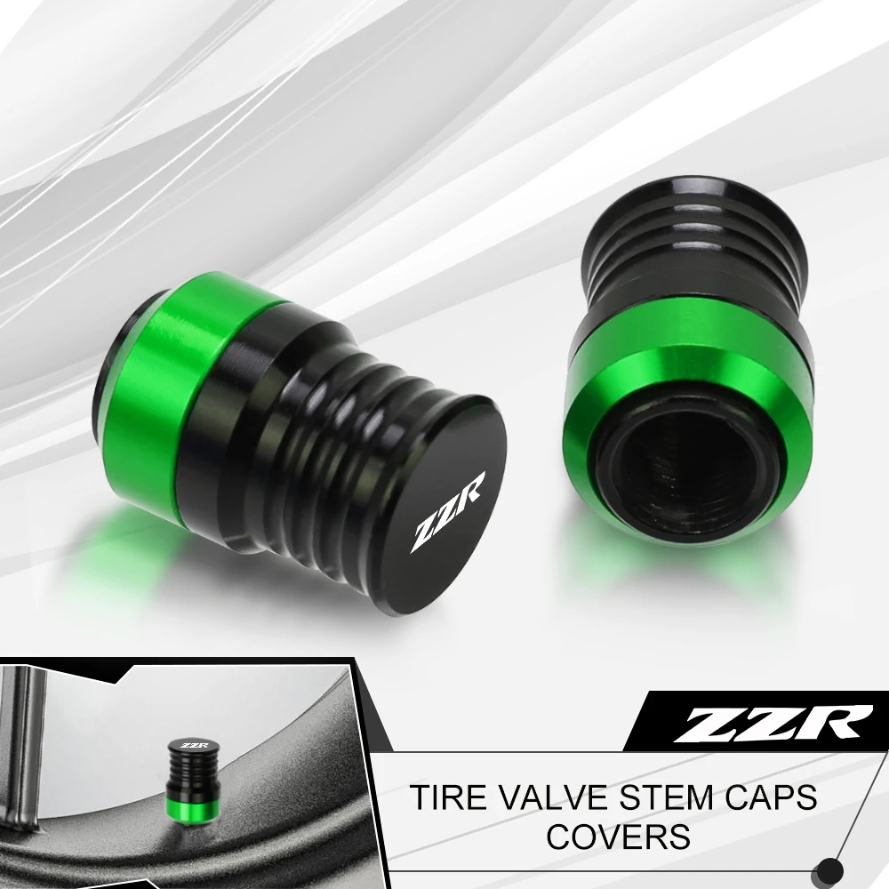 

Для Kawasaki ZZR250 ZZR600 ZZR1200 ZZR1400 ZZR 250 1200 1400 аксессуары для мотоциклов колпачки для стержней клапанов колесных шин герметичные колпачки