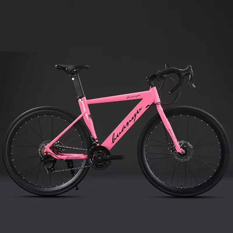 bicicleta de carretera 700 c 24 velocidades bicicleta de carreras de carretera freno de disco cascabel bicicleta amortiguador de viento bicicletas hombre adulto 3 bicicleta de carretera 700 c 24 velocidades bicicleta de carretera 700 c 24 velocidades bicicleta de carreras de carretera freno de disco cascabel bicicleta amortiguador de viento bicicletas hombre adulto - Imagen 3