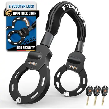 Heavy-Duty 8mm Scooter and Bike Lock 1