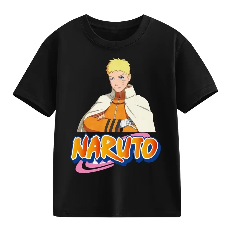 Naruto Minato Namikaze Graphic T-Shirt – Anime Casual Cotton Tee