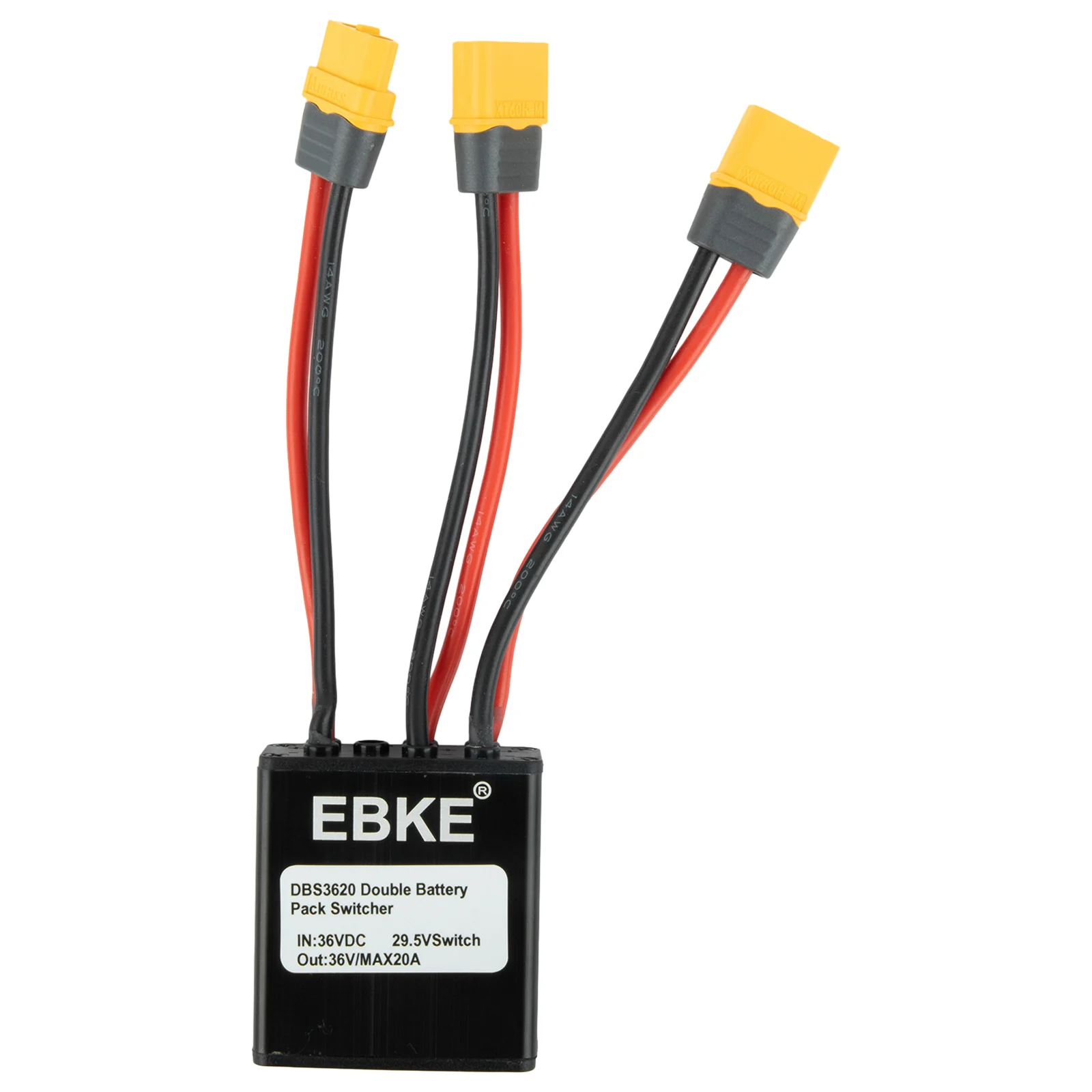 

Ebike Controller Electric Bicycle Dual Battery Management System Module 36V/48V 20A 500W Connector Cycling Accessories Parts