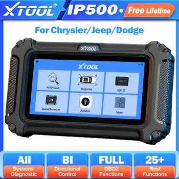Xtool IP500 Strumenti diagnostici per auto per DJC Per Chrysler Per Jeep Per Dodge Aggiornamento gratuito Tutti i sistemi Scanner OBD2