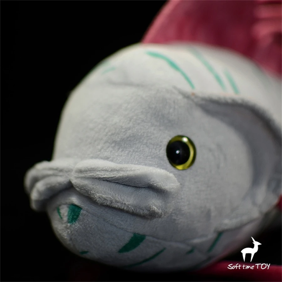 Oarfish High Fidelity Anime Cute Plushie Sea Serpent Plush Toys Lifelike Animals Simulation Stuffed Doll Kawai Toy Gifts For Kid 4