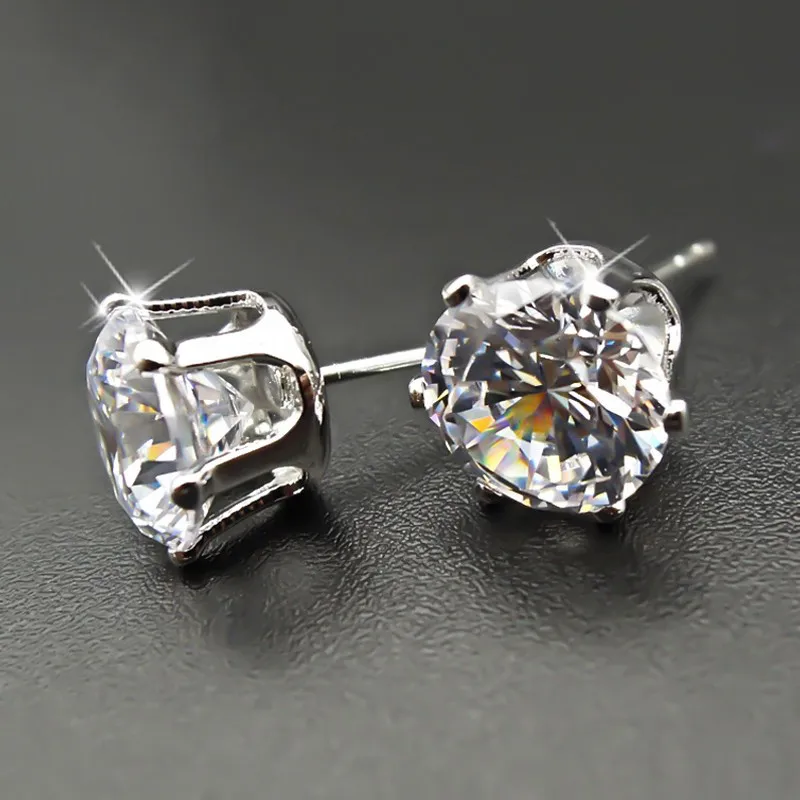 2022 Fashion Trendy Butterfly Silver Color Korean Stud Earring for Women Wedding Cute Gothic Drop Earing Party Gift Wholesale Z5 