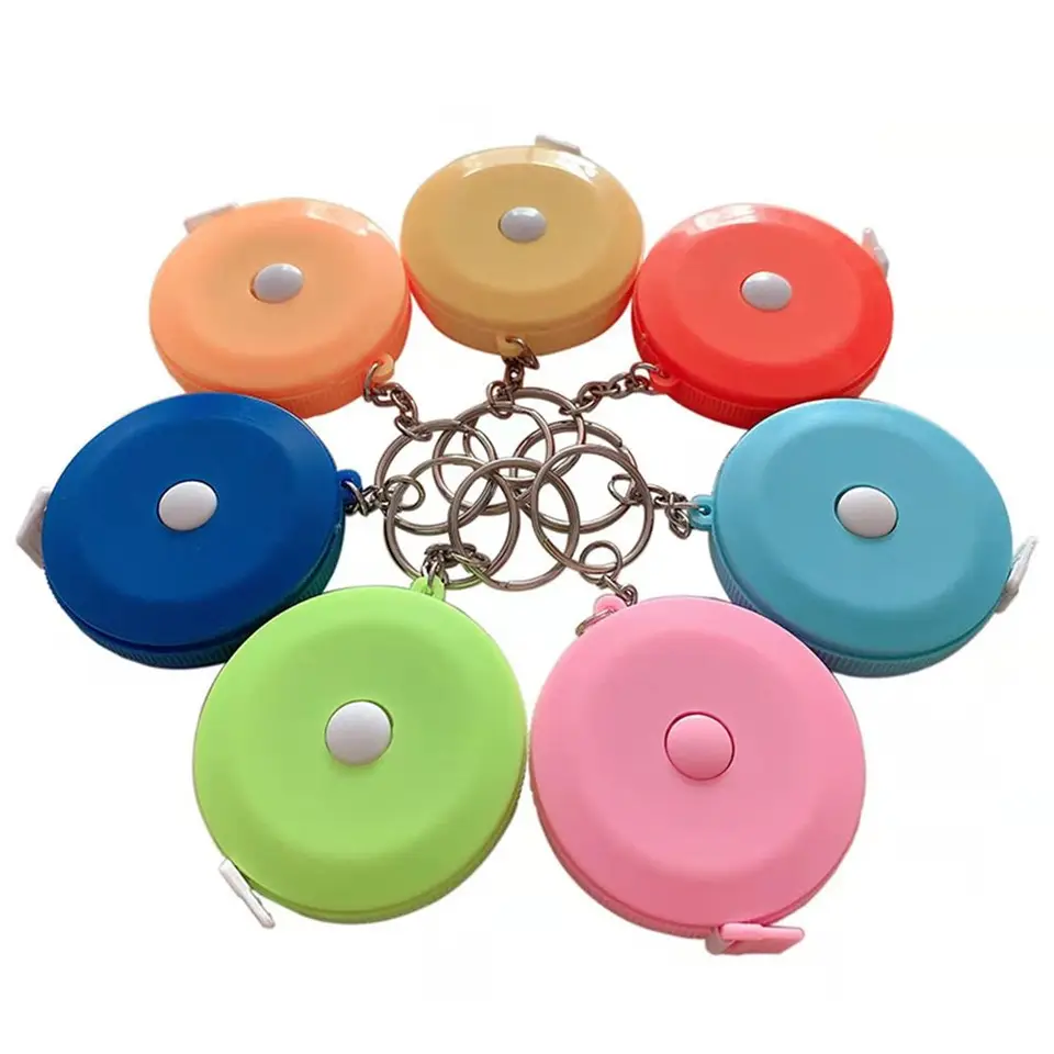 Sourcing Map Metro A Nastro Morbito 152 Cm, Retrattile E Flessibile A Forma Di Fiore | Righello Da Cucito Portatile Con Doppia Scala Cm/pollici, Per Misurare Corpo E Tessuti, Rosa - 5
