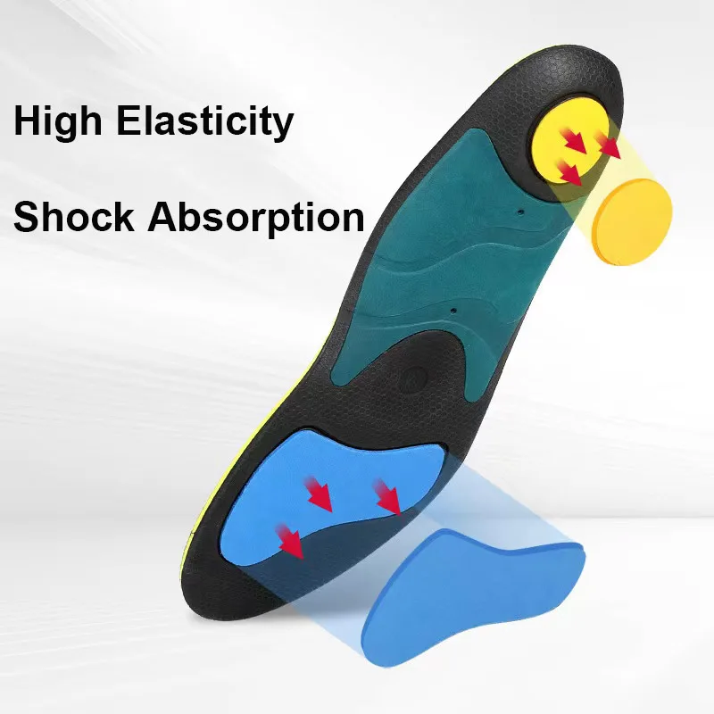 Orthotic Insoles for XO-Legs Correction Orthopedic Flat Feet Heel Pain Arch Support For Man Woman Shoe Insoles Plantar Fasciitis
