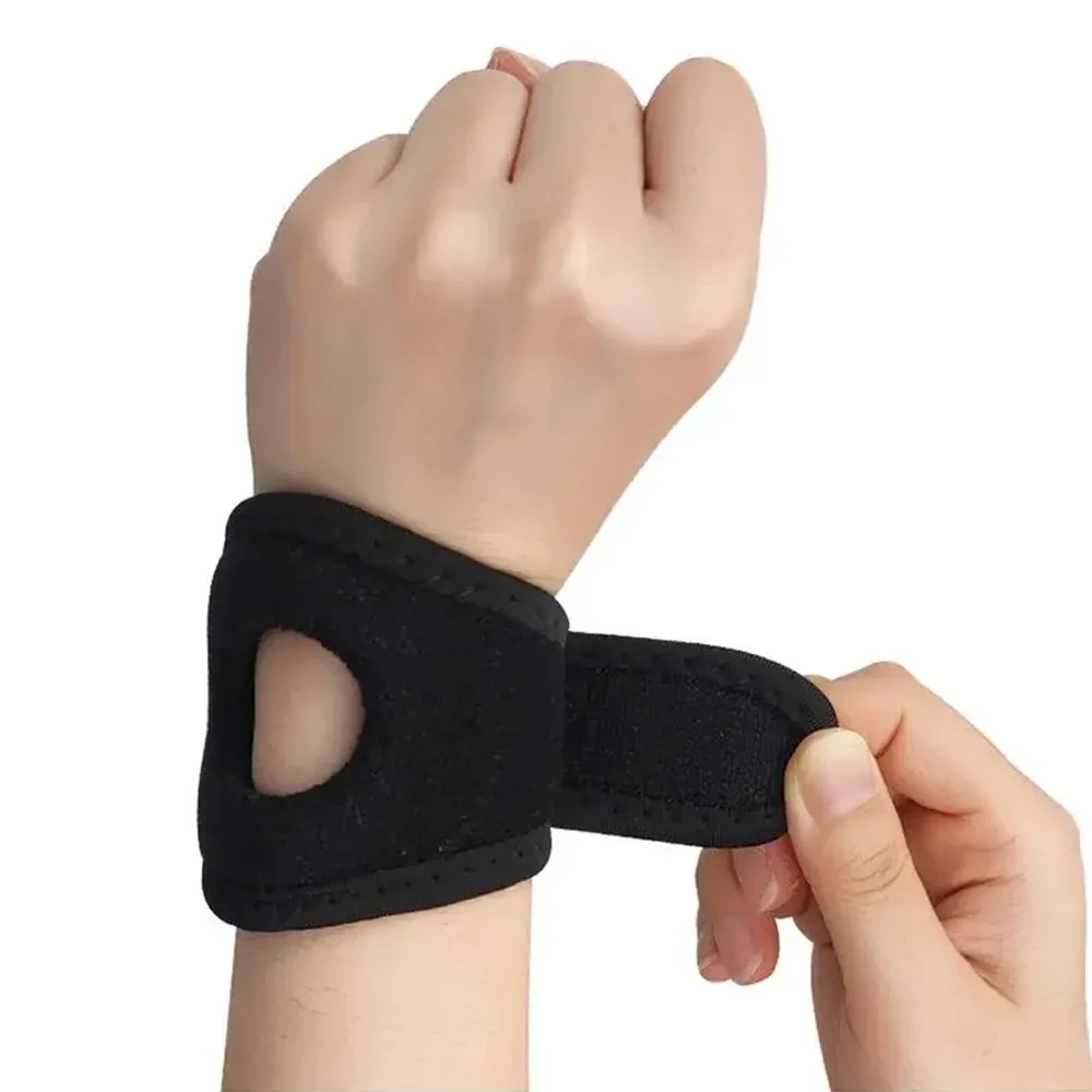 Wrist Brace Support 1PC For TFCC Tears Adjustable Wrist Wrap Soft Ring Pad