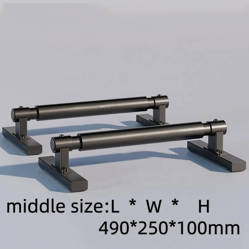 Calisthenics Home Gym Steel Parallettes Fitness Equipment Pull Up Bar Parallettes Sets Steel Parallel Ladder for Home Gym Use