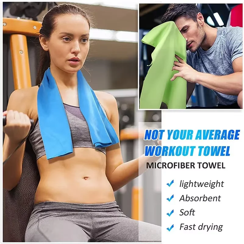 Quick Dry Beach Towel Microfiber Travel Towel For Gym And Camping_voghion.com