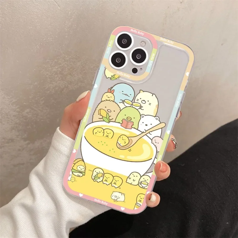 Sumikko Gurashi Cartoon Phone Case For Samsung S 20 S 21 S 22