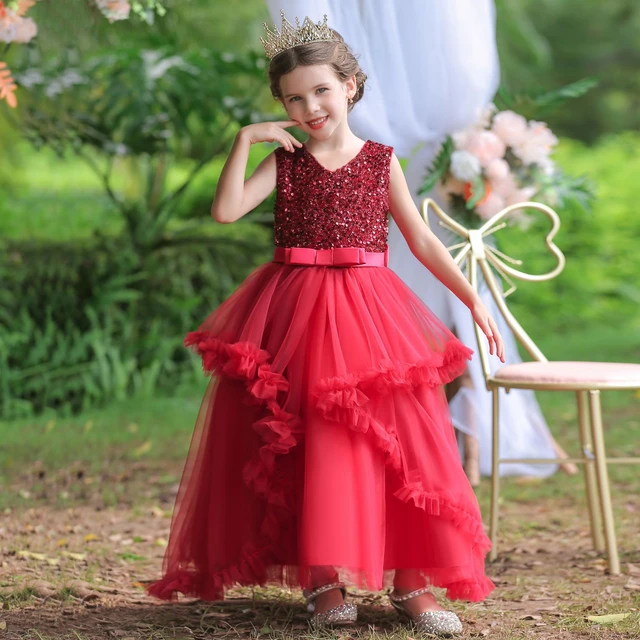 BH-359#Flower Girl Dresses Children's Clothing Ball Gown Royal