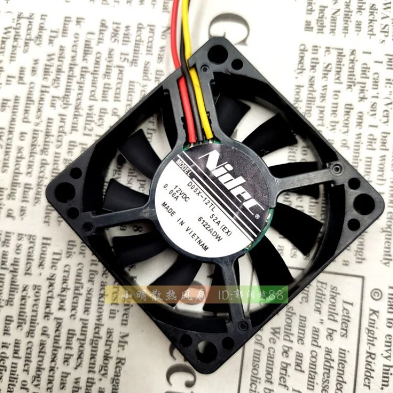 D05X-12TL 12V 0.60a 5010 5cm D05X охлаждающий вентилятор